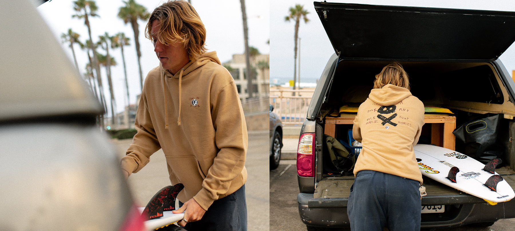 LAYER UP. STAY OUT: MEET THE DON’T BE FLEECE & STRUMMER CREW FLEECE