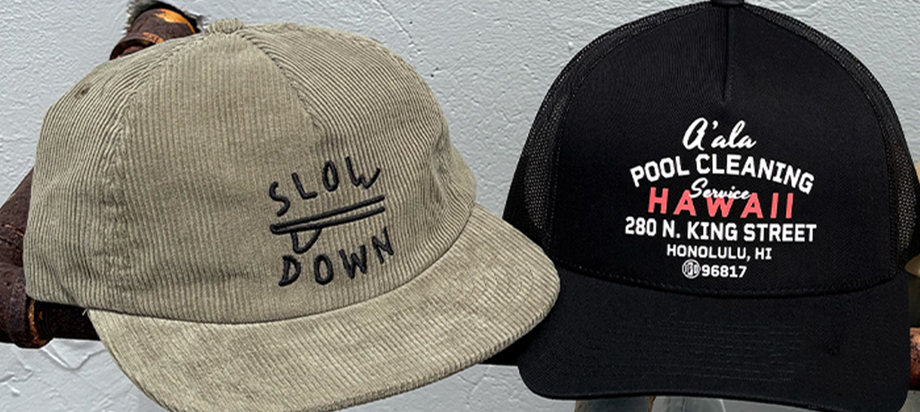 HEADGEAR FOR EVERY SESSION: THE MELLOW CORD, POOL CLEANER & GULLY BEANIE