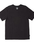 The Foundation Super Soft Tee is our comfortable super soft tee in black with no logo or branding besides a small square side flag on the ____ seam.